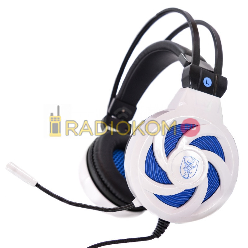 Наушники проводные TurboSky GH-05 WHITE. Гарнитура TurboSky GH-05. Наушники накладные.