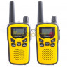 Комплект раций 2 шт TurboSky T35 YELLOW. Рация TurboSky T35 желтого цвета.