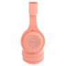 Наушники беспроводные TurboSky WH-02 PINK. Гарнитура bluetooth TurboSky WH-02 PINK. Наушники накладные розовые.
